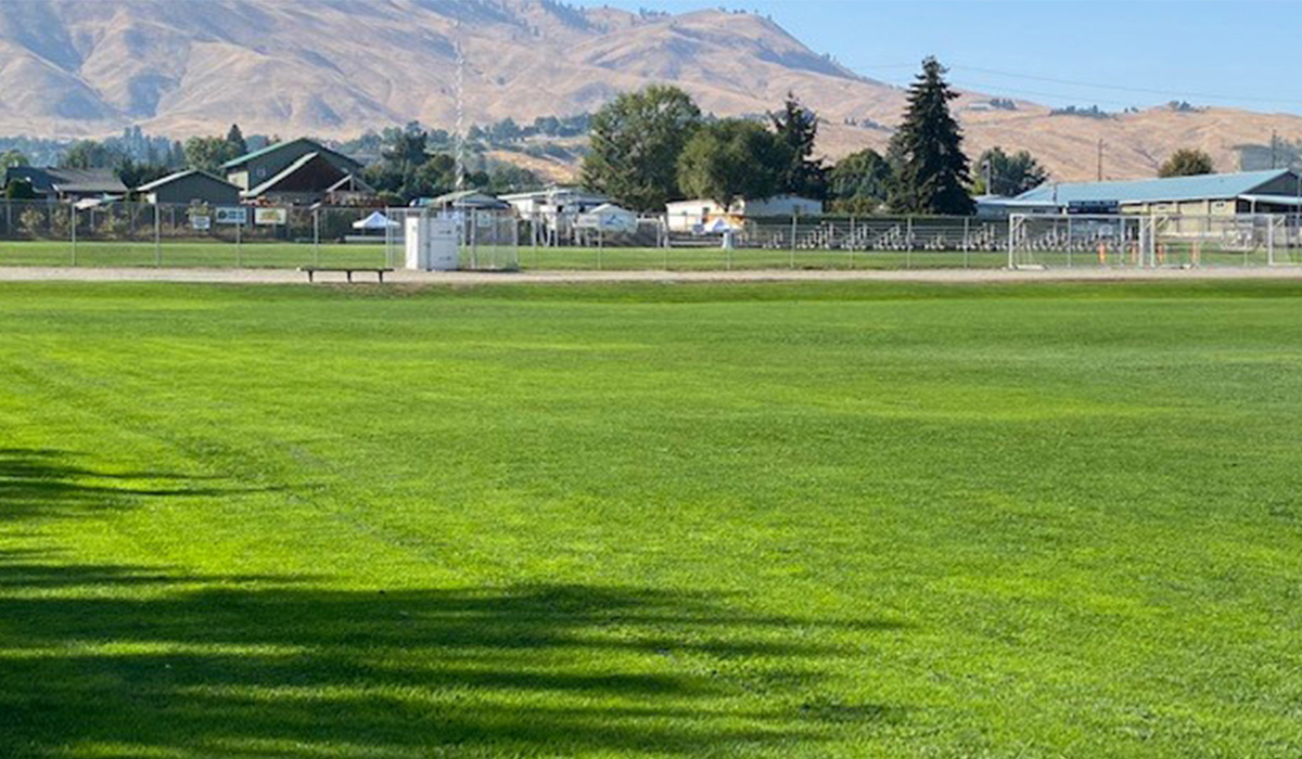 The athletic fields at WVC.