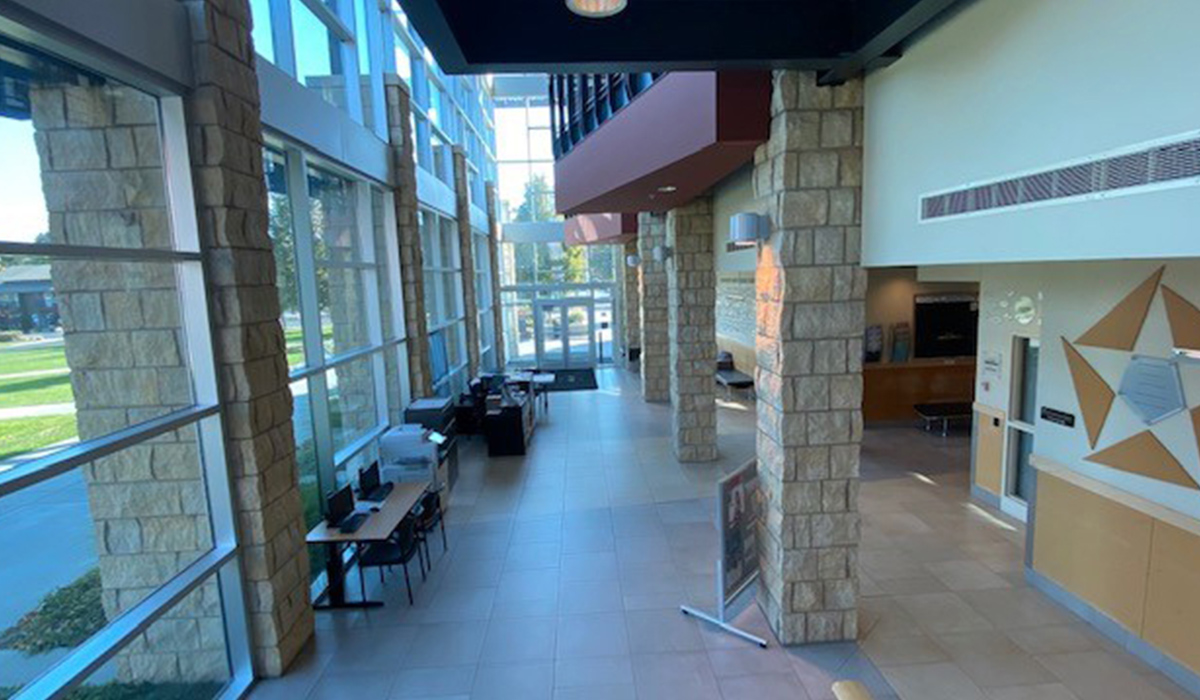 Wenatchi Hall atrium