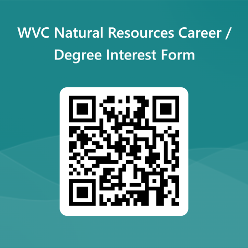 QR code for Natural Resources Degree Interest Form