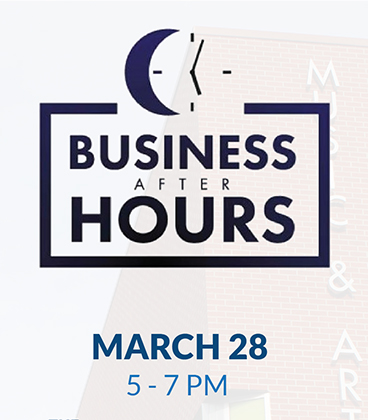 Business After Hours networking at the MAC March 28