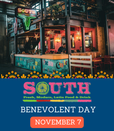 SOUTH Benevolent Day to benefit WVC Foundation - November 7